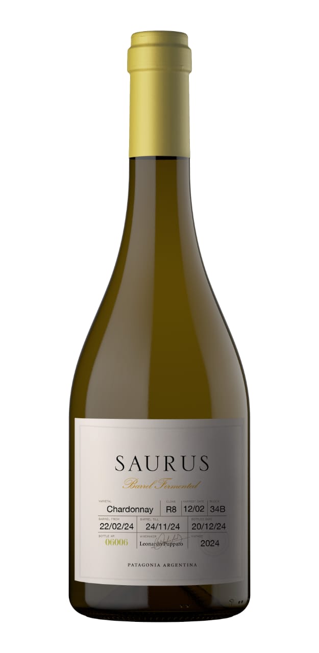 Saurus Barrel Fermented Chardonnay- Caja x 6