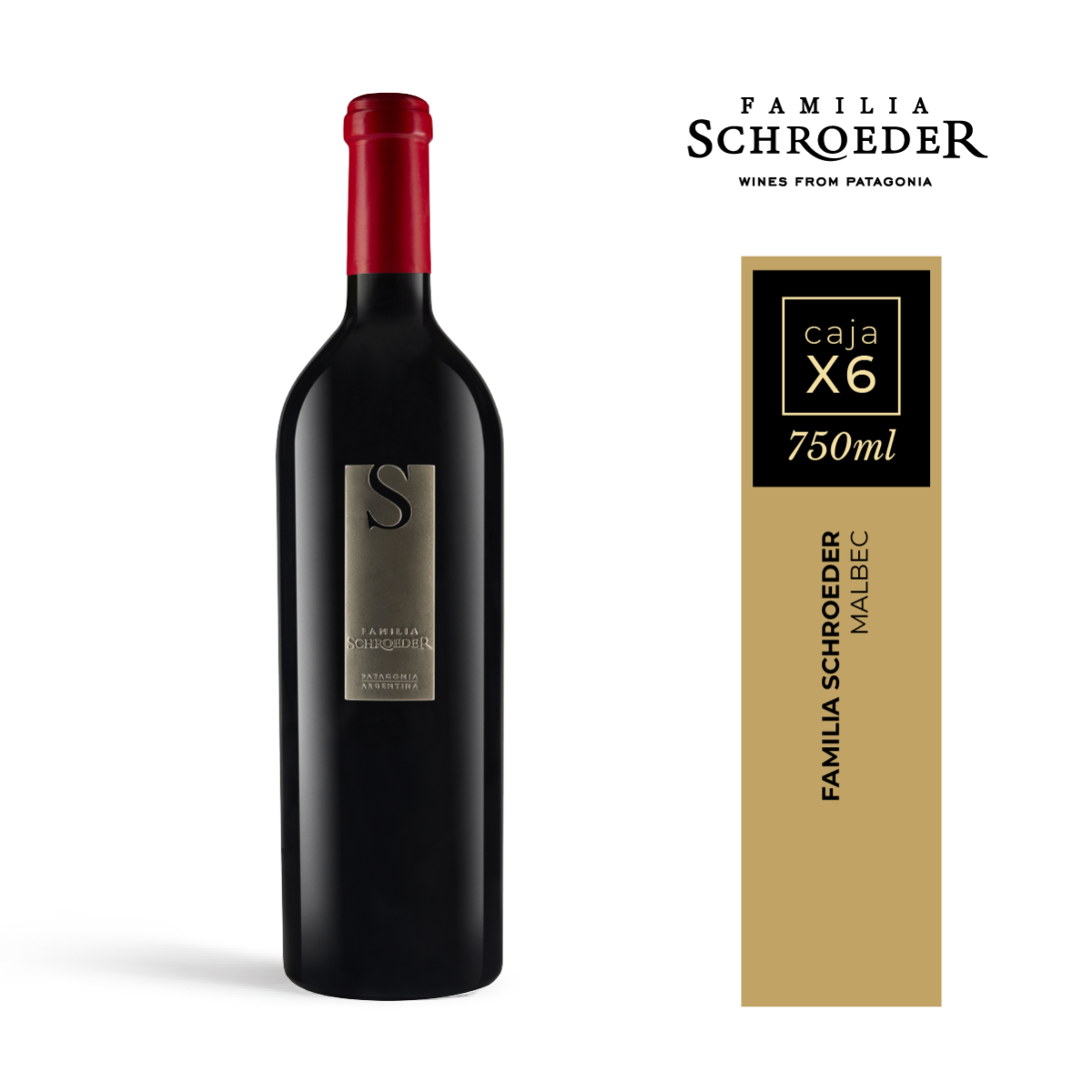 Familia Schroeder Malbec - Caja x 6
