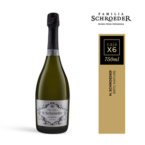 Espumante H. Schroeder Brut Nature - Caja x 6