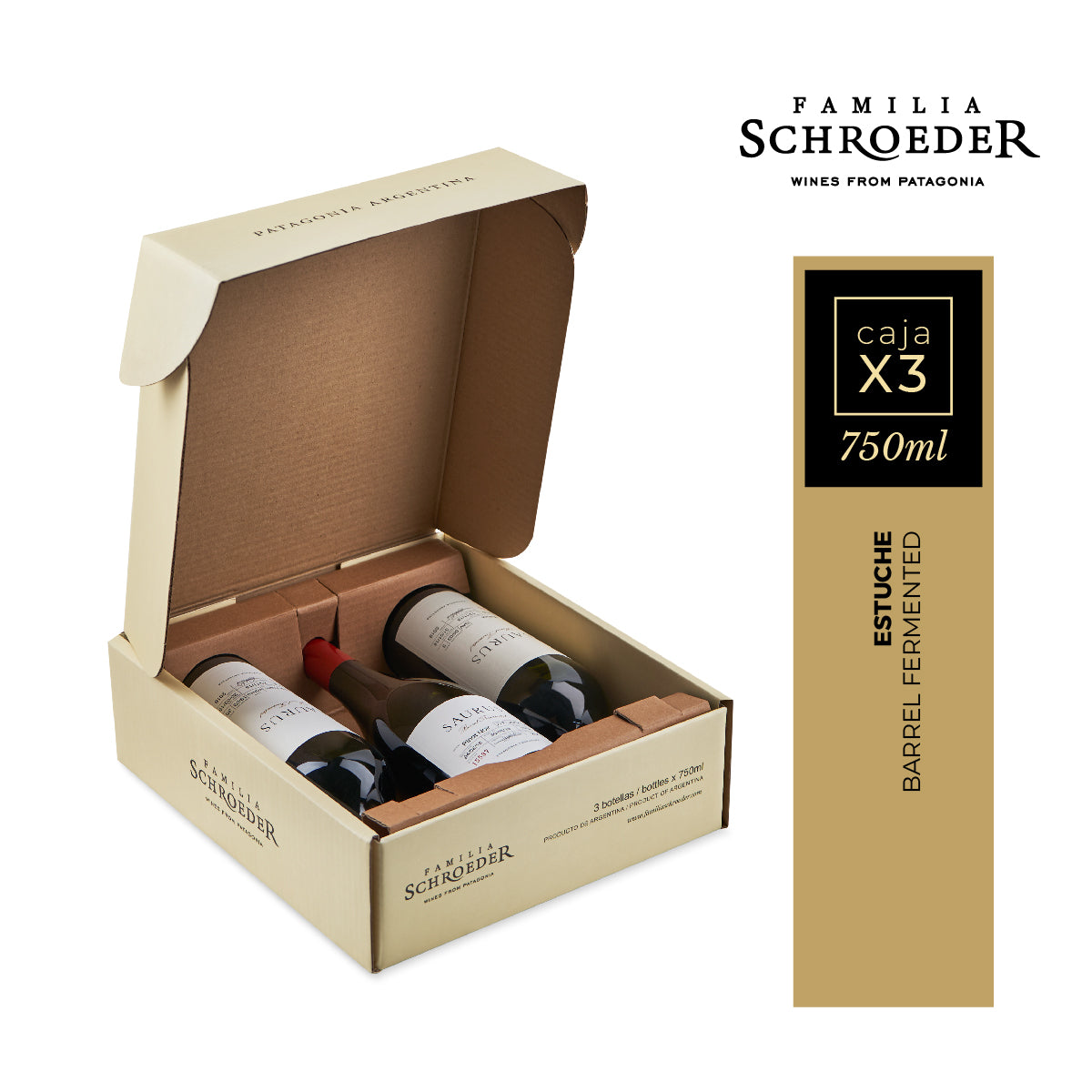 Estuche Barrel Fermented  - Caja x 3