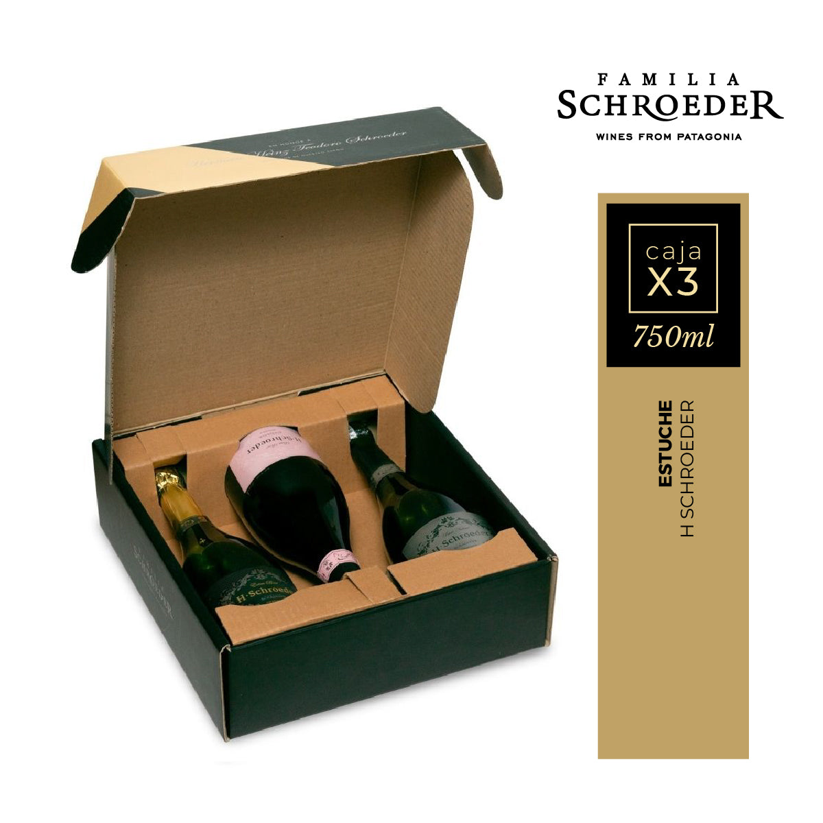 Estuche H. Schroeder - Caja x 3